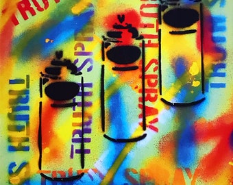 Graffiti art, street art, graffiti, art print, spray paint, urban art, art, stencil art, pop art