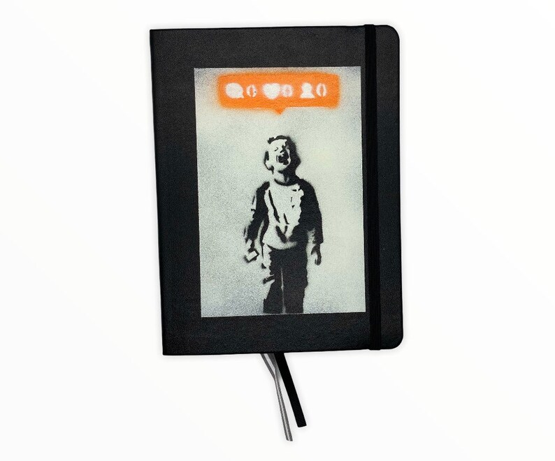 Banksy Nobody Likes Me Street Art Journal - Etsy