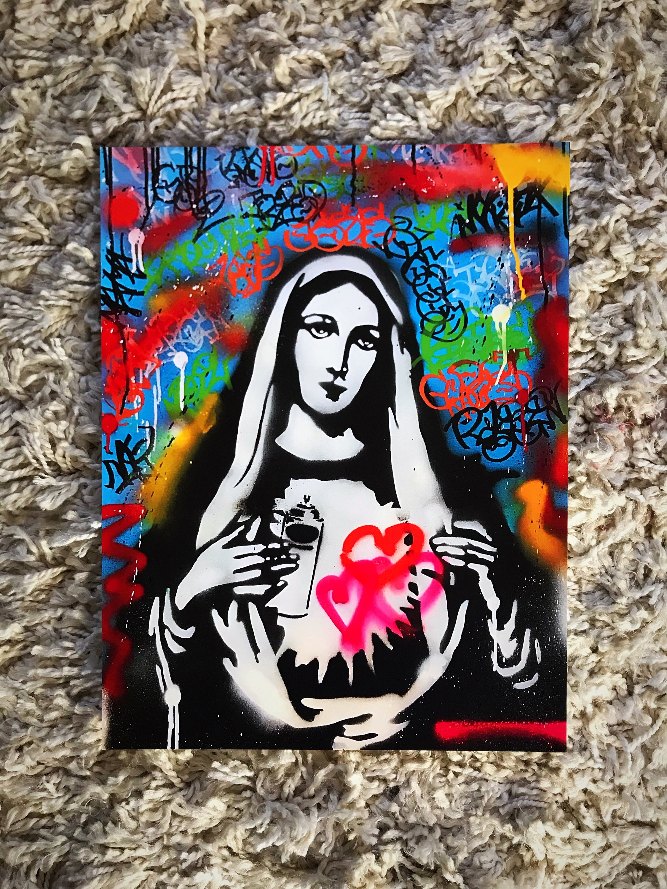 Graffiti art, street art, graffiti, art print, spray paint