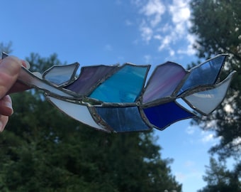 Made to order stained glass feathers!