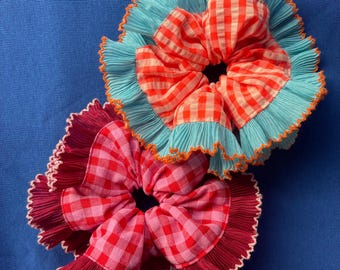 Frilly Scrunchie, Statement Hair Accessories
