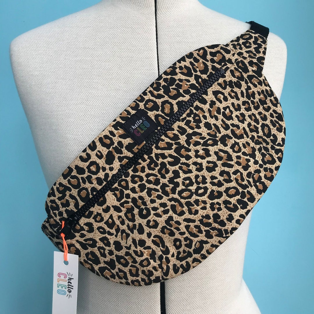NEW Leopard Print Bum Bag Belt Bag Festival Wear Crossbody Etsy