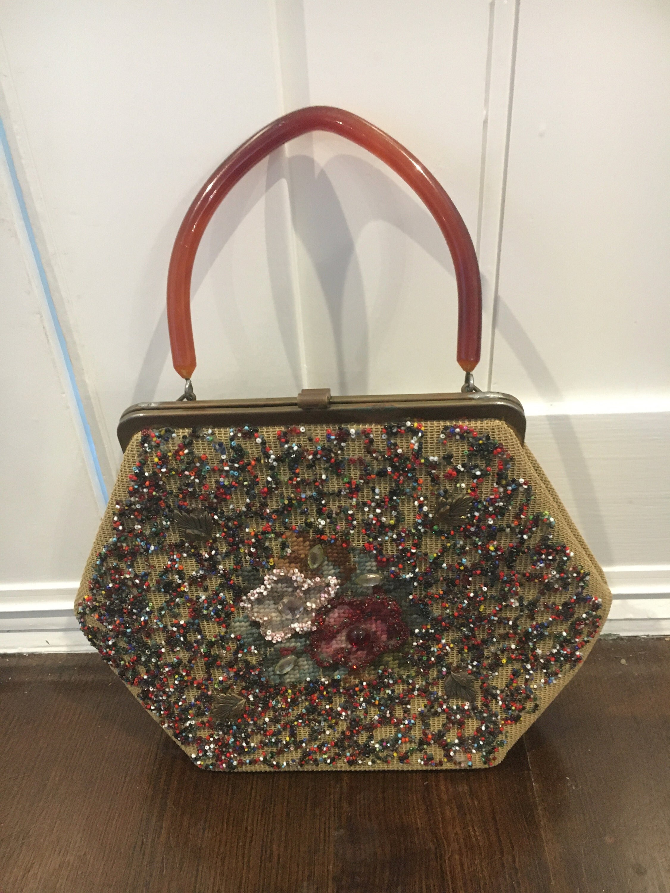 Vintage 1960s Soure Bag New. York lagoagrio.gob.ec