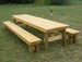 Classic Picnic Table with Separate Benches-How to Plan 