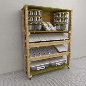 Contenedor de almacenamiento de piezas: cómo planificar