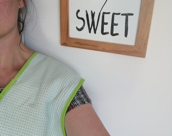 cache epaule mousseline