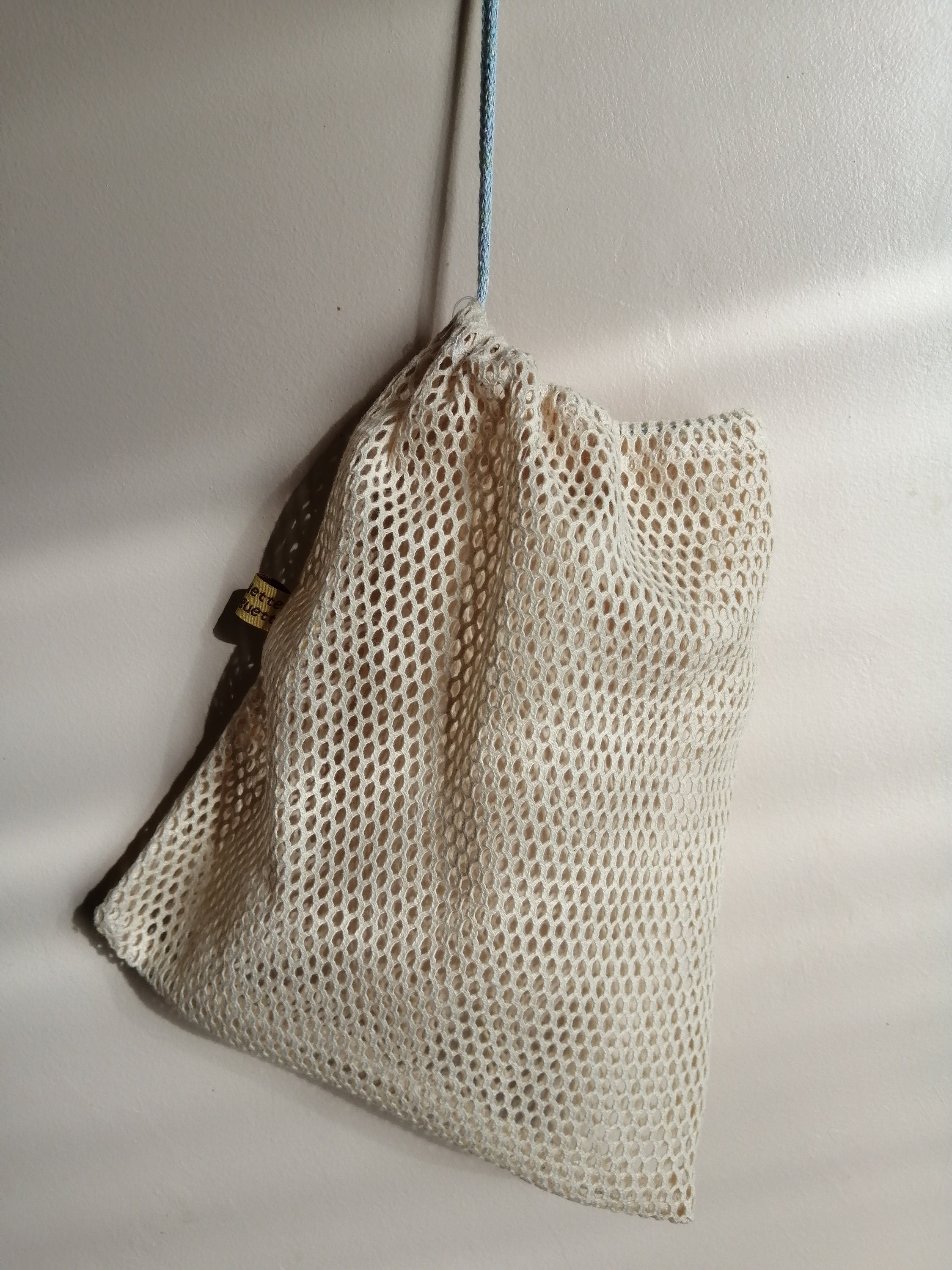 Offer in TRIO: Cotton Mesh Bag for Shopping - Etsy