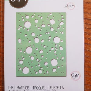 Sizzix Lunar Maske Hintergrund die