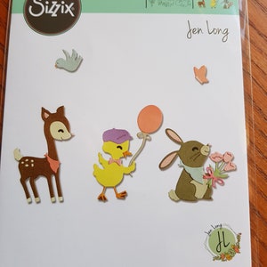 Baby Animals  (New Baby or Easter) - 5 Sizzix dies