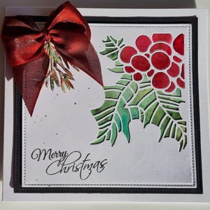 Sizzix Holly Pieces - 4 Christmas dies - Tim Holtz design