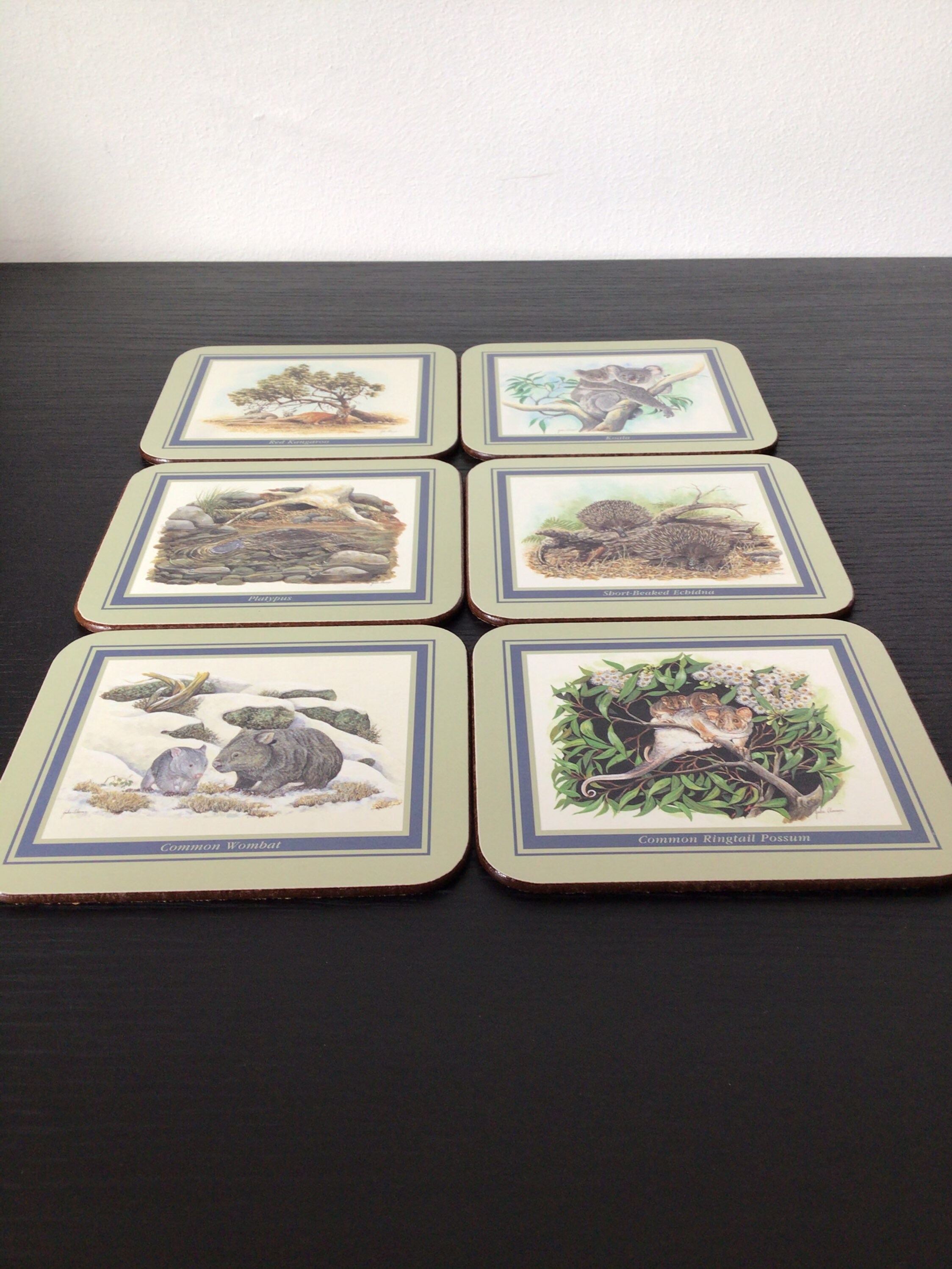 Vintage 1980's Jason Coasters Set Of 6 Native Australia Etsy