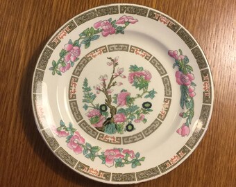Vintage 1920s Sampson Bridgwood & Son Ltd Indian Tree Saucer