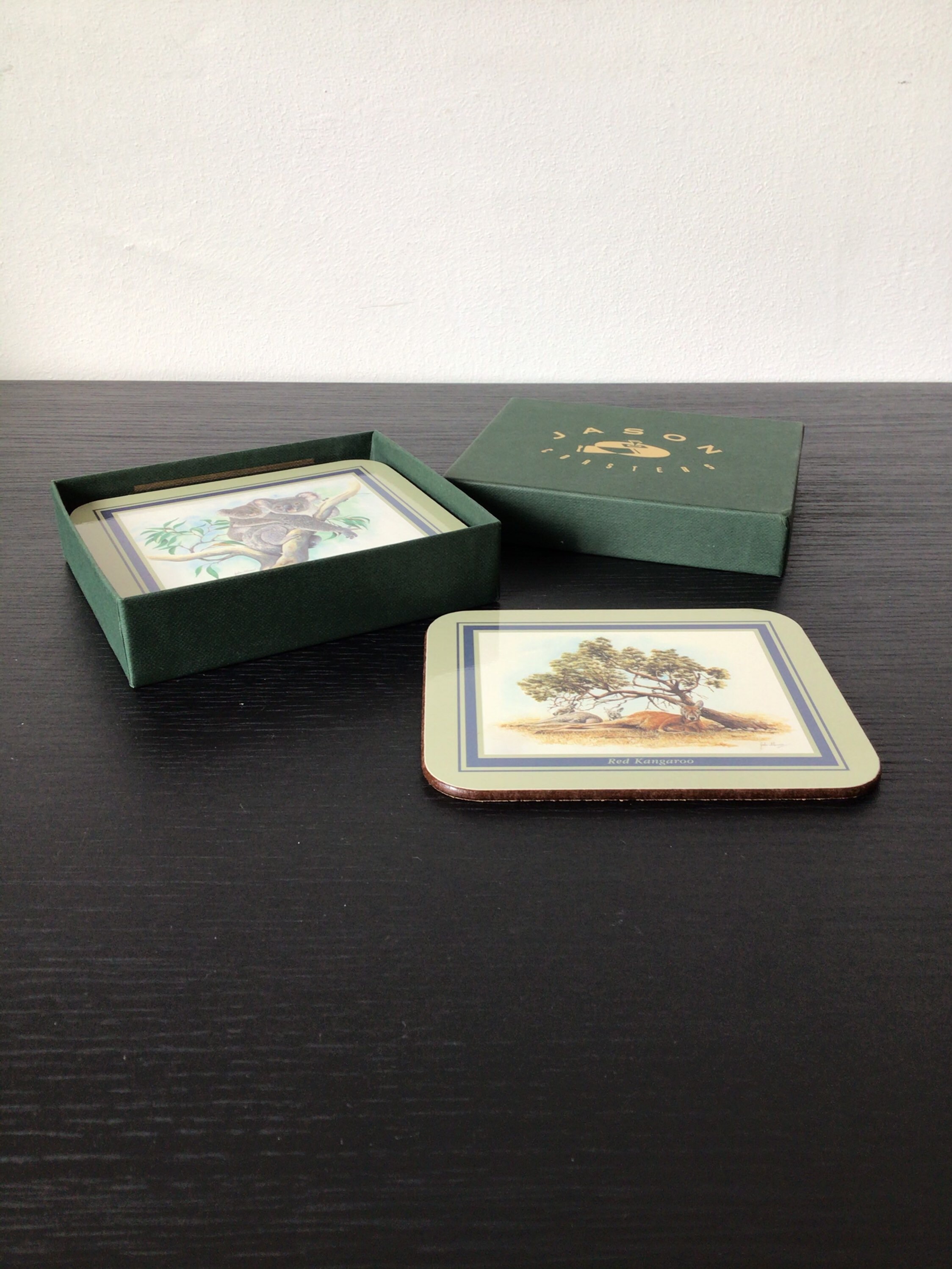 Vintage 1980's Jason Coasters Set Of 6 Native Australia Etsy