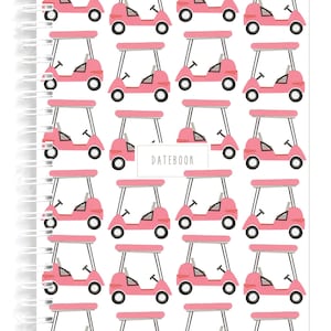 Golf Cart Datebook – Playful & Stylish Planner