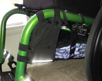 Phone pouch/holder for wheelchair