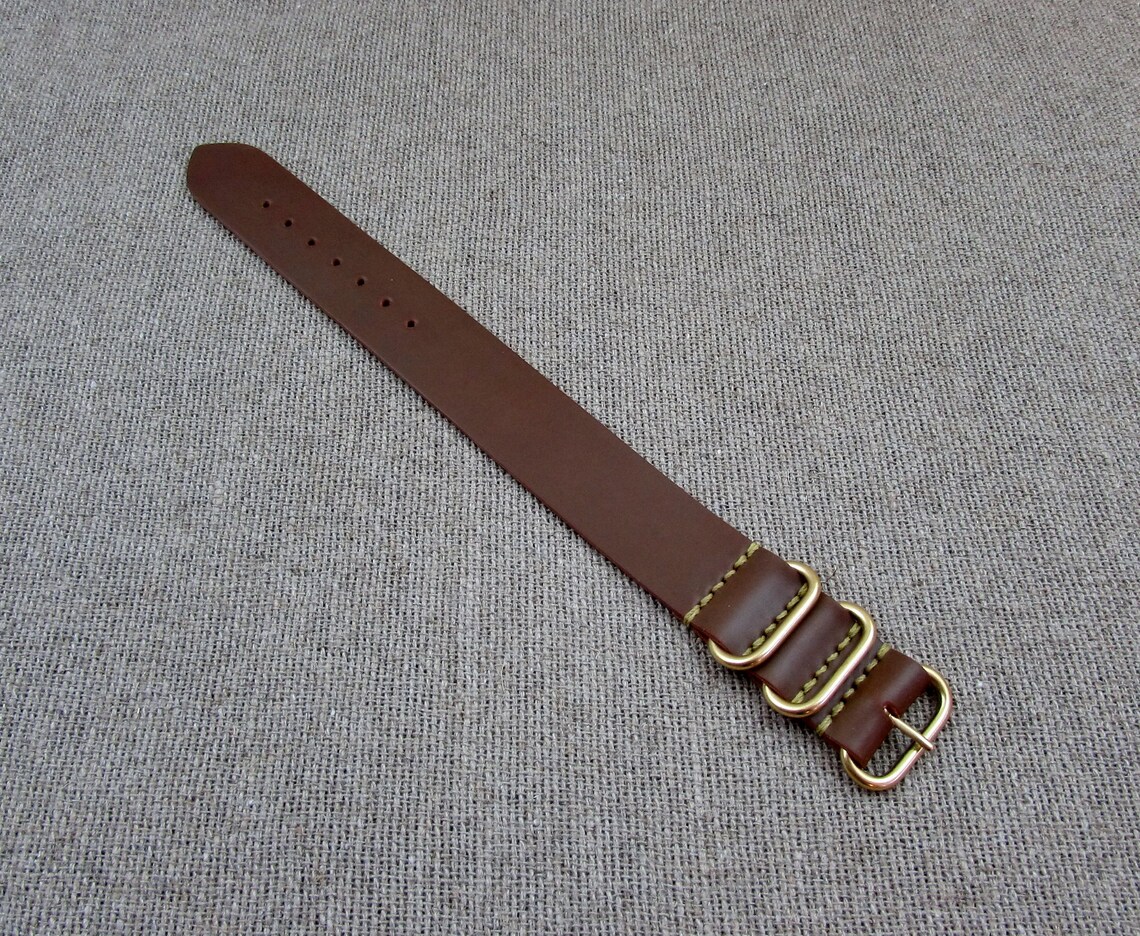 shell cordovan strap