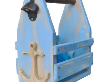 Nautical beer caddy