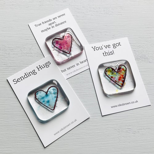 EZLIFE Little Pocket Hug Token,Eye Token Hug Card Greeting Cards Keepsake For Friends Family Colleagues Social Gif Distance H2v2