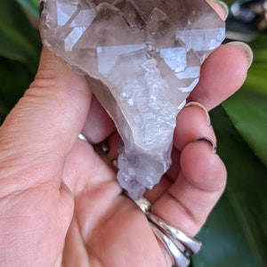 Amethyst Base, Smokey Termination, Unique Crystal, Diamond Hill SC