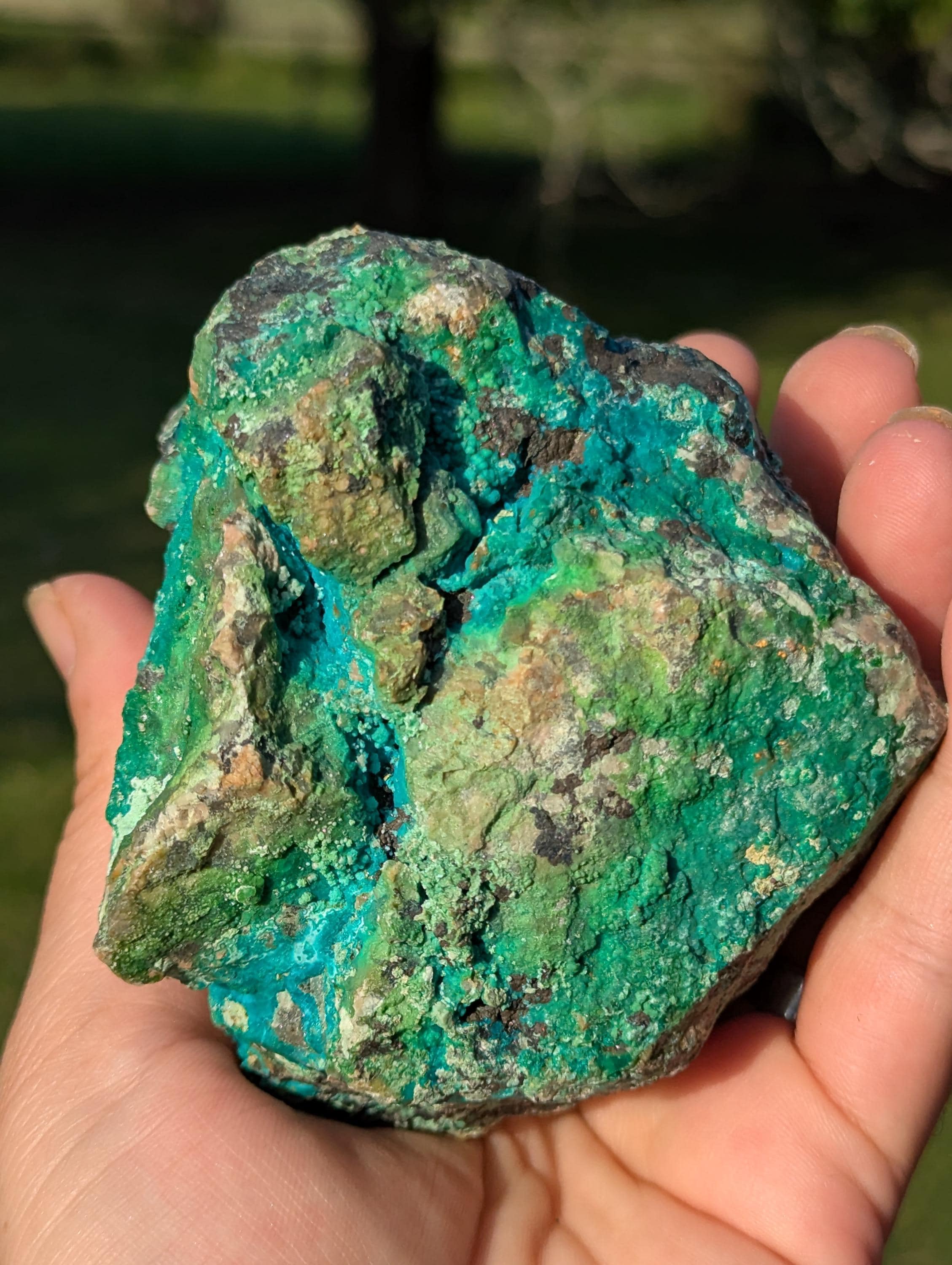Big Arizona Malachite and Chrysocolla Crystal Cluster - Etsy