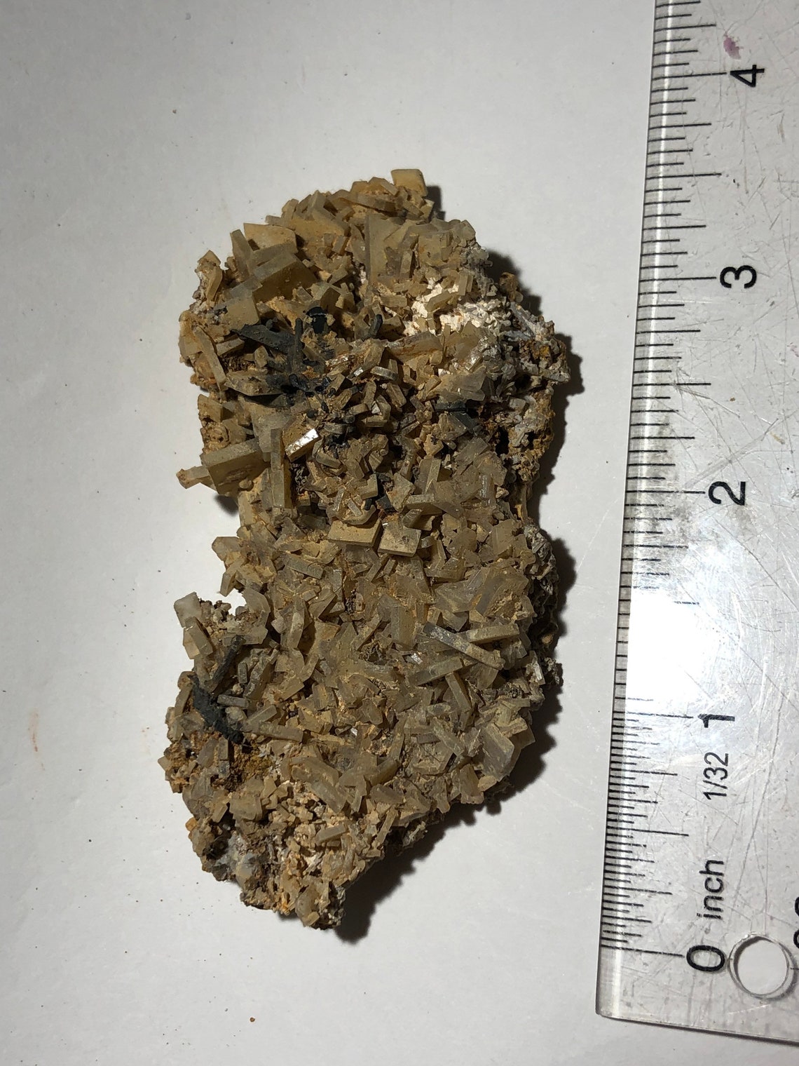 Gemmy Barite Cluster from PAGA mine Cartersville GA Etsy