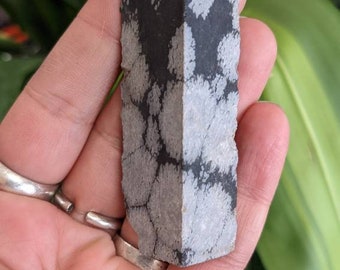 Snowflake Obsidian Natural Slab