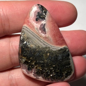 Large Rhodochrosite Cabochon