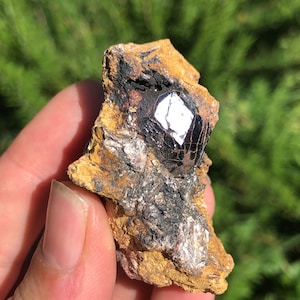 Rutile in Matrix from Graves Mountain, Georgia