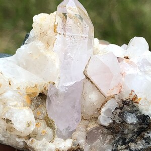 Goboboseb Enhydro Amethyst Quartz Crystal  From The Erongo Region Namibia