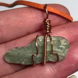 Green Kyanite Pendant