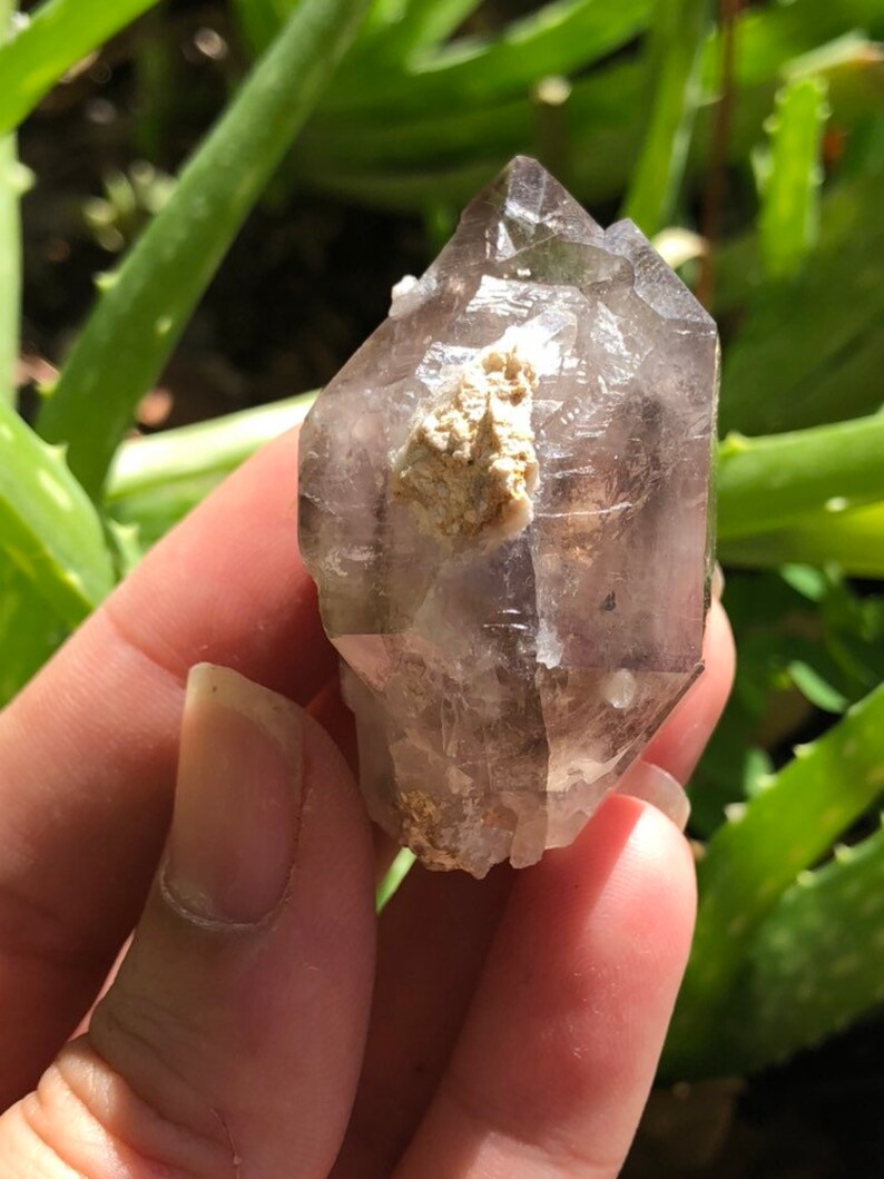 Reel Mine North Carolina Smoky Amethyst Crystal image 2