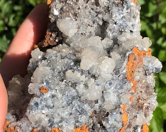 ヘミモルファイト クラスター メキシコ産ヘミモルファイト原石-013水晶クラスター、天然石ビーズの