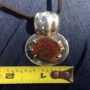 Ammolite Sterling Silver Pendant image 7