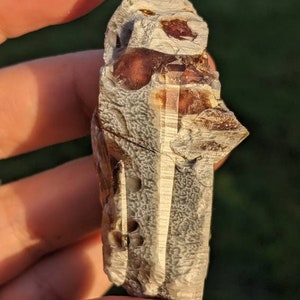 Amphibole Included Quartz Cluster