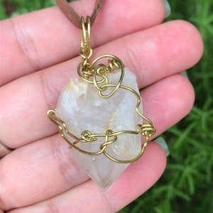 South Carolina Quartz Crystal Pendant