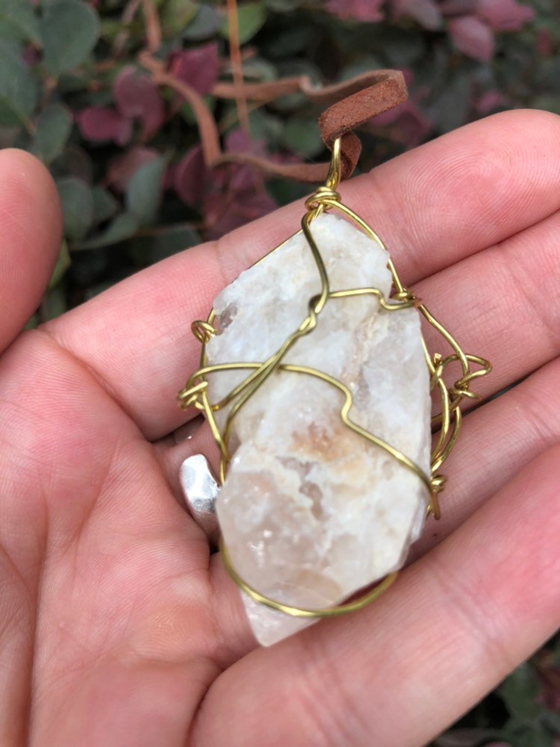 South Carolina Quartz Crystal Pendant - Etsy