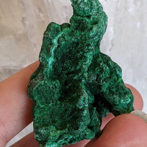 Fibrous Malachite Natural Raw Specimen