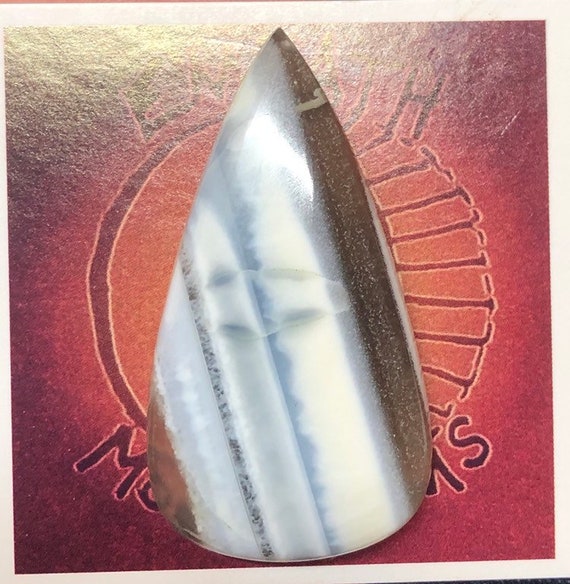 Big Blue Owyhee Opal from Oregon Canochon/Polished Healing Stone