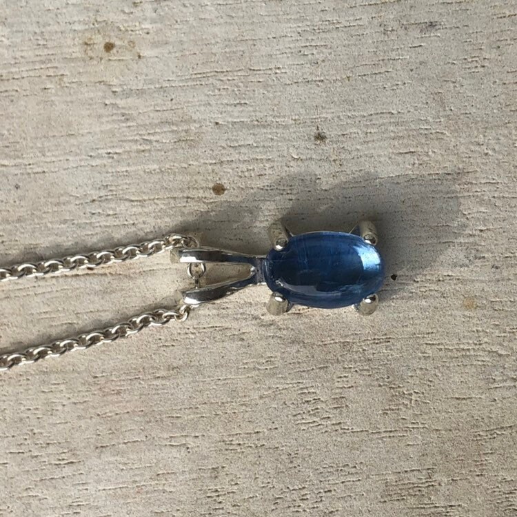 Ciondolo Genesa Apatite Blu Per Il Quinto Chakra - Zen Home - Foto 5