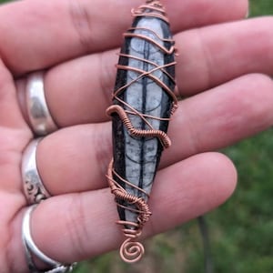 Orthoceras Fossil Pendant
