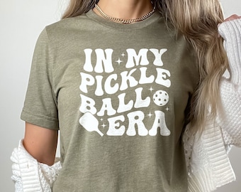 In My Pickleball Era Graphic Tee: Funny Game Day Unisex Shirt