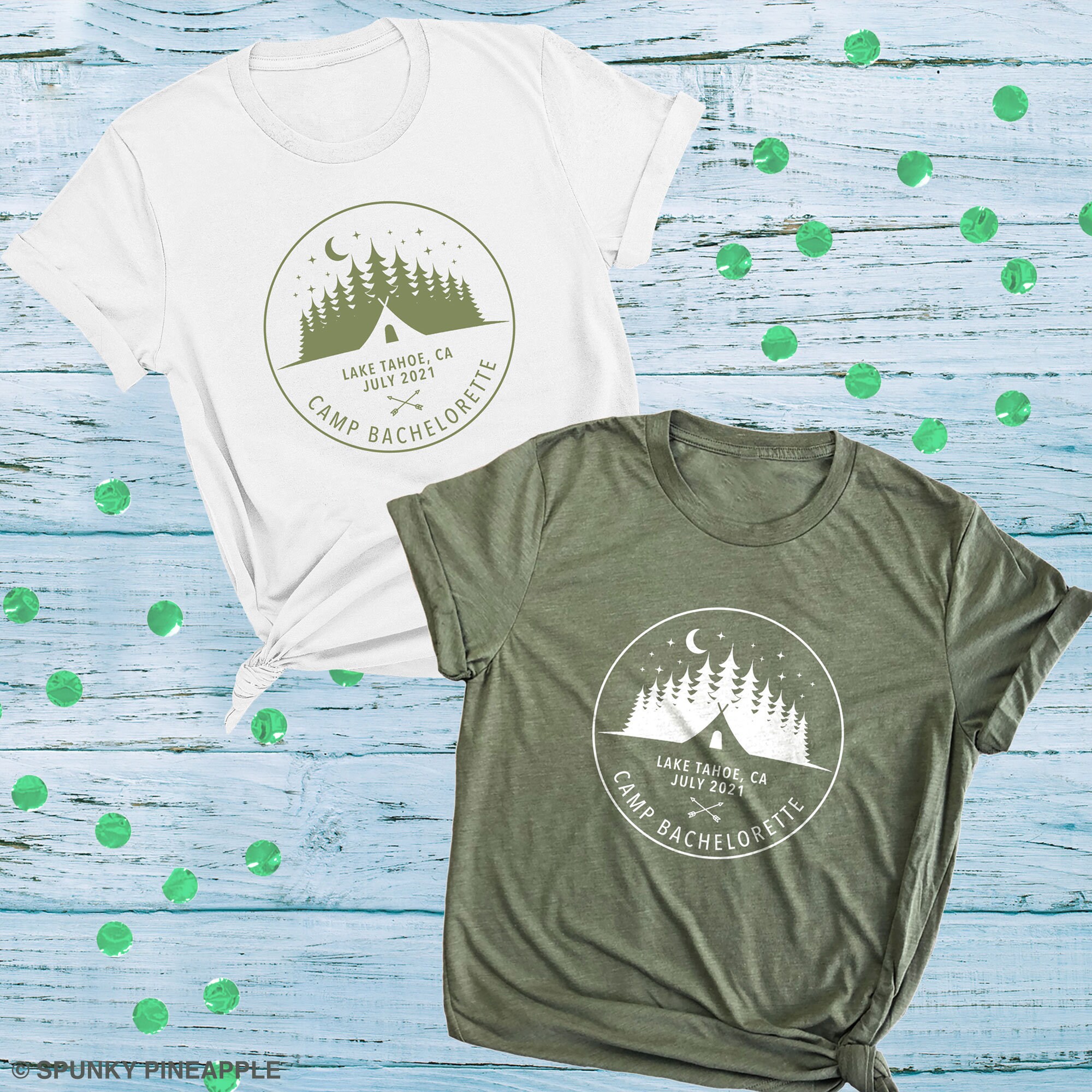 Camp Bachelorette Shirt Cute Camping 