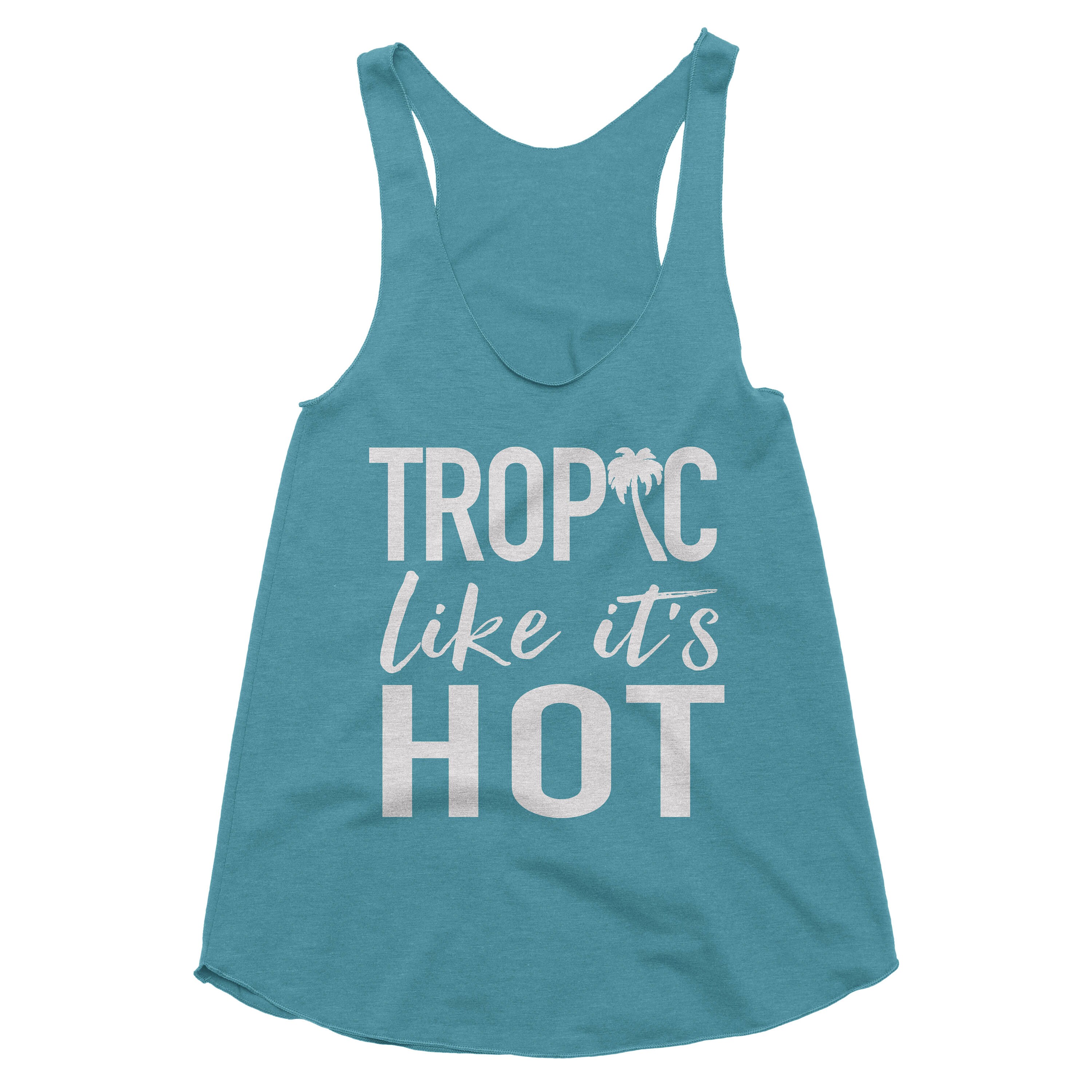 Tropic Like Its Hot Funny Beach Shirts Beach Tank Top | Etsy