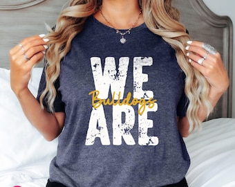 We Are Custom Mascot Name Graphic Tee: Personalized Spirit Week Group Shirts