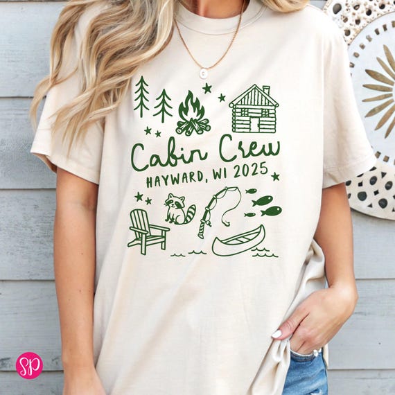 Personalized Cabin Crew T-Shirt: Custom Summer Vacation Matching Trip Shirts