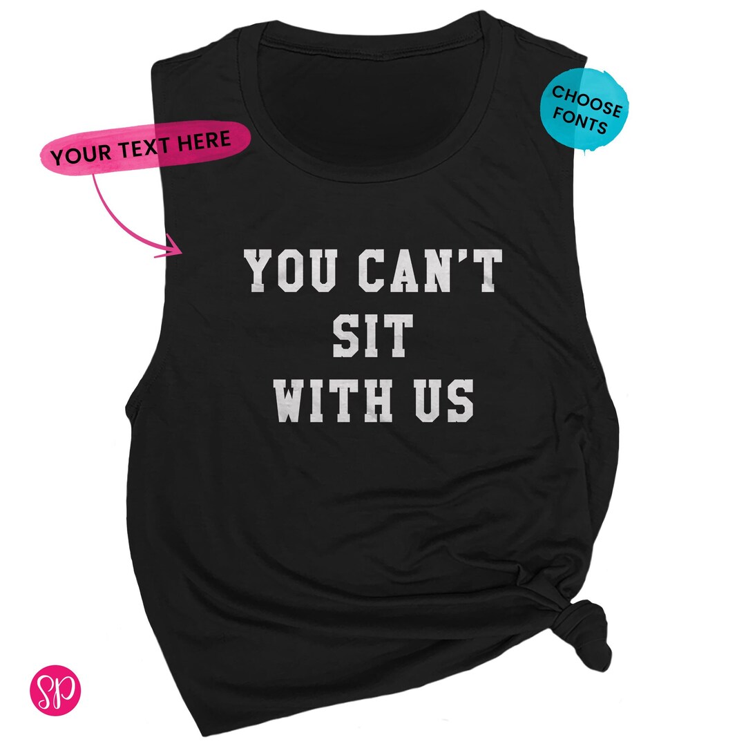 Custom Printed Tank for Women, Womens Muscle Tee, Personalized Graphic ...