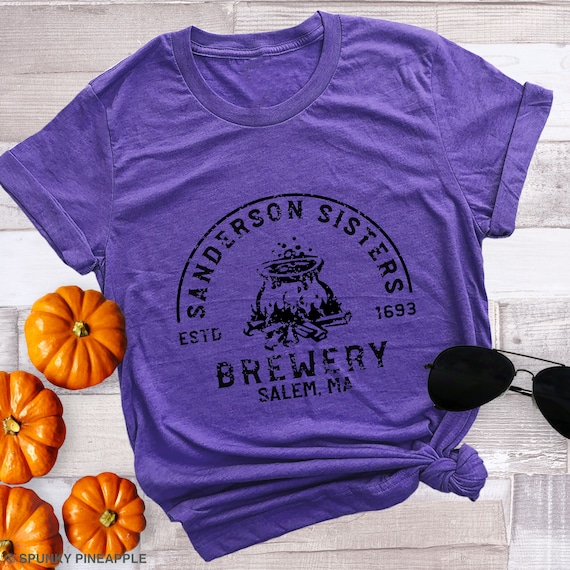 sanderson sisters brewery shirt