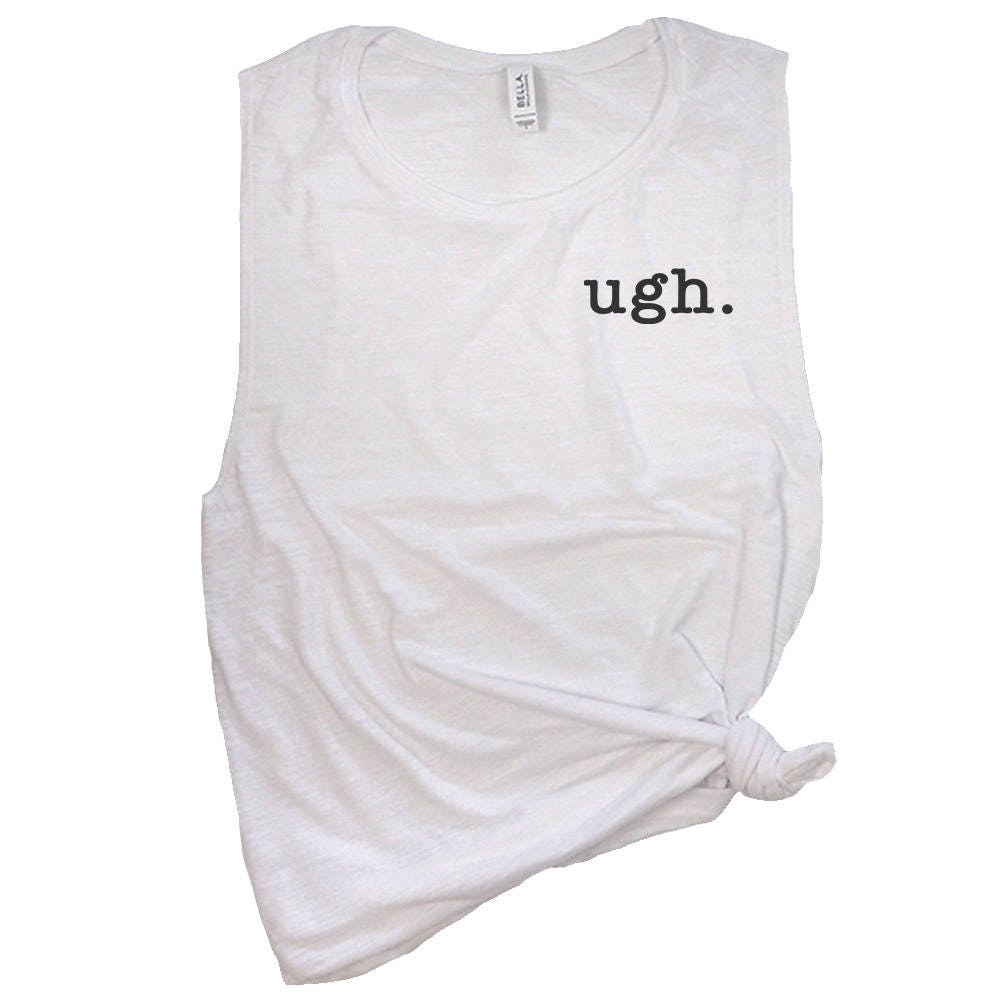 Ugh Shirt Funny Gym Shirts Women Womens Muscle Workout | Etsy