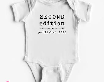 Second Edition Published Year Onesies® Brand: 2nd Pregnancy Reveal Book Publication Date