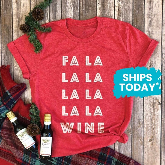 holiday wine shirts